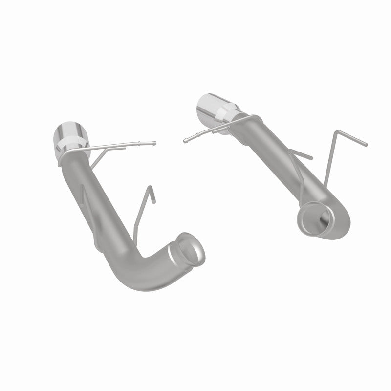 MagnaFlow Race Series Axle-Back Exhaust - Ford Mustang GT 2011-2012 5.0L - Polished Tips, 360 degree view