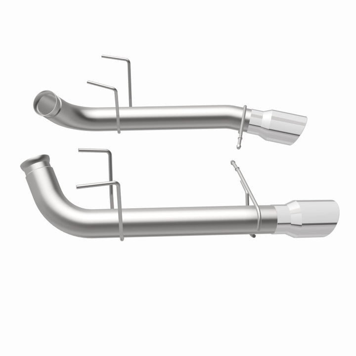 MagnaFlow Race Series Axle-Back Exhaust - Ford Mustang GT 2011-2012 5.0L - Polished Tips, 360 degree view