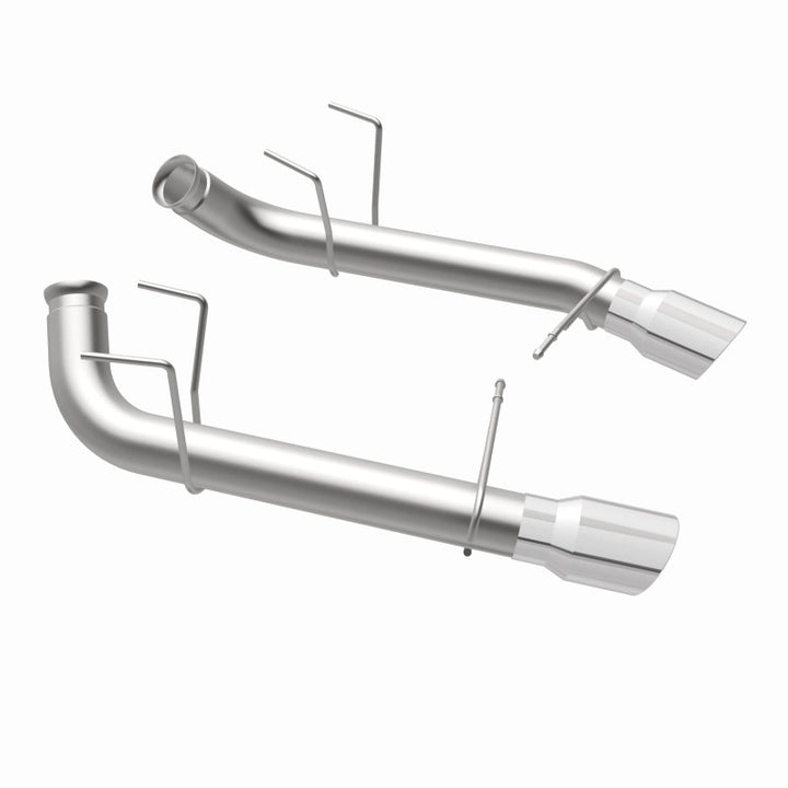 MagnaFlow Race Series Axle-Back Exhaust - Ford Mustang GT 2011-2012 5.0L - Polished Tips, 360 degree view