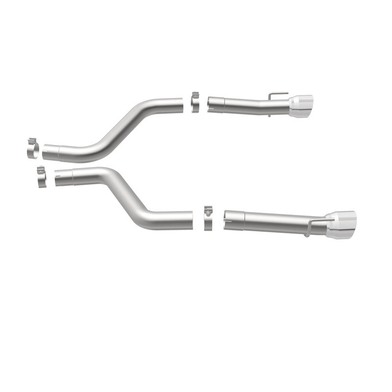 MagnaFlow Race Series Axle-Back Exhaust - Dodge Charger 6.2/6.4L V8 2015-2023 - Dual Polished 4.5in Tips, view 10