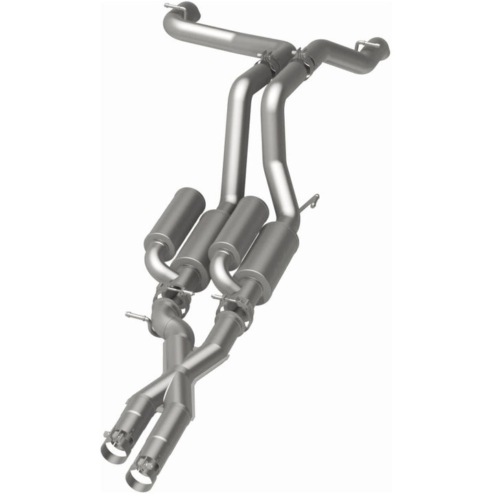 MagnaFlow Rock Crawler Series Cat-Back Exhaust - Jeep Wrangler Rubicon 392 6.4L 2021-2025 - Dual Exit, view 39
