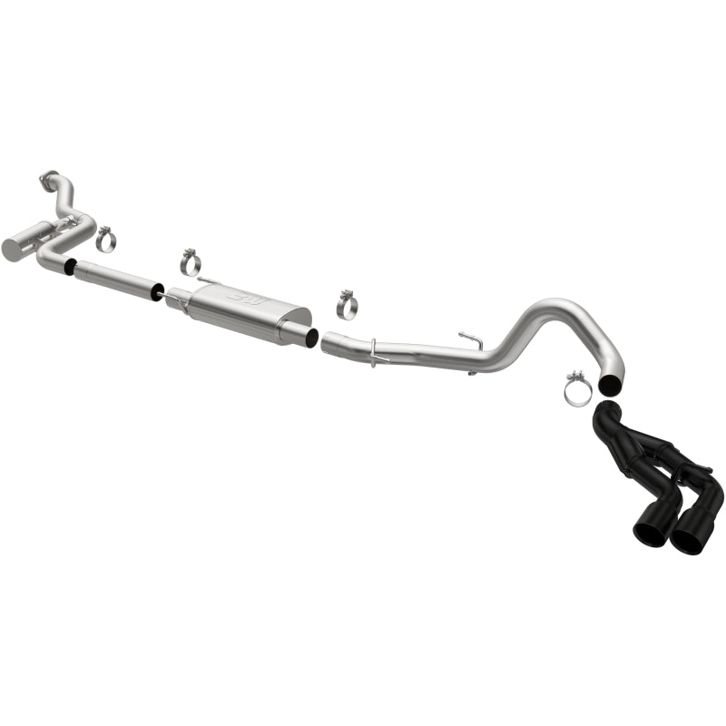MagnaFlow Speq Series Cat-Back Exhaust - Toyota Tacoma 2024-2026 - Black Tips