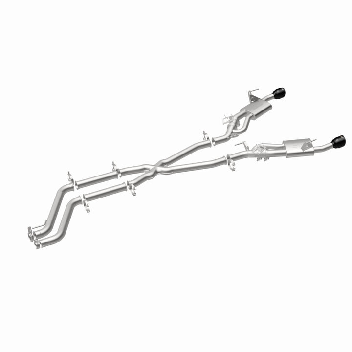 MagnaFlow SPEQ Series Cat-Back Exhaust - Dodge Charger 2026 3.0L Sixpack, 360 degree view