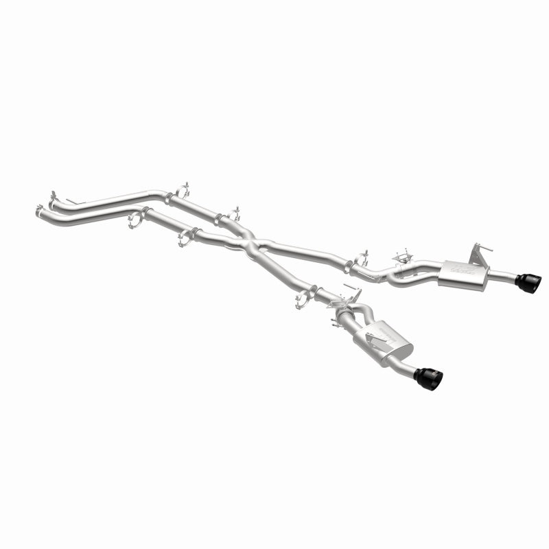 MagnaFlow SPEQ Series Cat-Back Exhaust - Dodge Charger 2026 3.0L Sixpack, 360 degree view