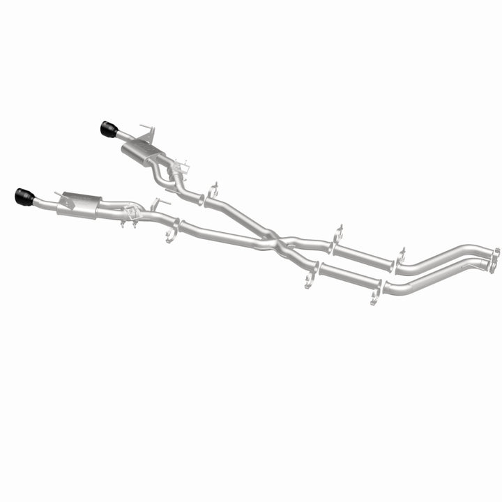 MagnaFlow SPEQ Series Cat-Back Exhaust - Dodge Charger 2026 3.0L Sixpack, 360 degree view