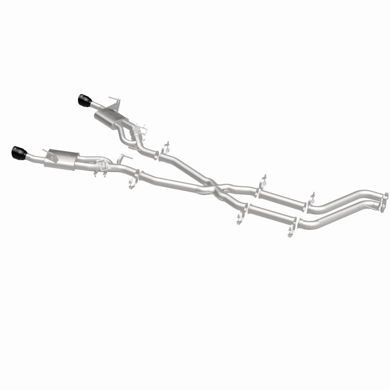 MagnaFlow SPEQ Series Cat-Back Exhaust - Dodge Charger 2026 3.0L Sixpack, 360 degree view