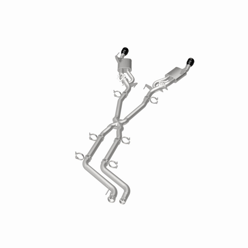 MagnaFlow SPEQ Series Cat-Back Exhaust - Dodge Charger 2026 3.0L Sixpack, 360 degree view