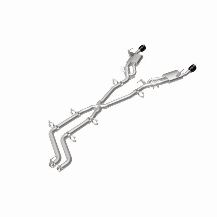 MagnaFlow SPEQ Series Cat-Back Exhaust - Dodge Charger 2026 3.0L Sixpack, 360 degree view