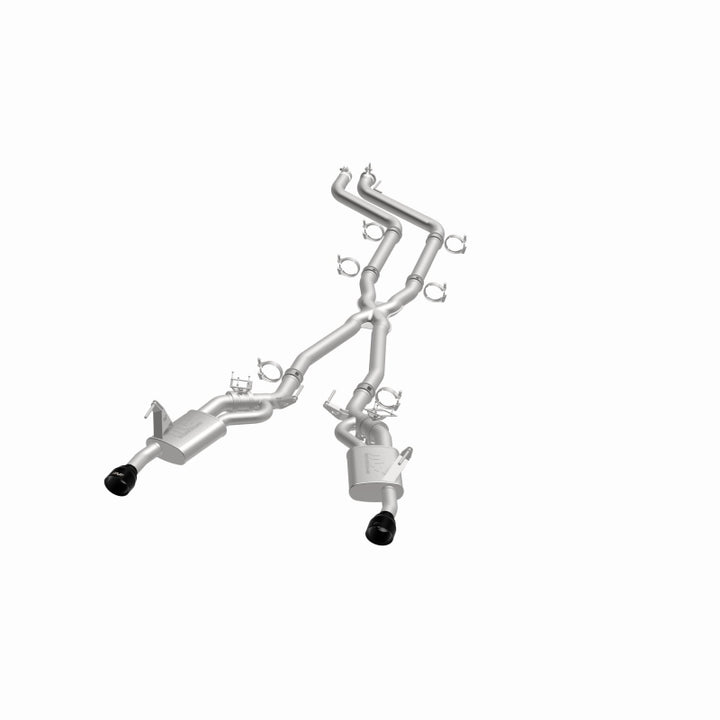 MagnaFlow SPEQ Series Cat-Back Exhaust - Dodge Charger 2026 3.0L Sixpack, 360 degree view