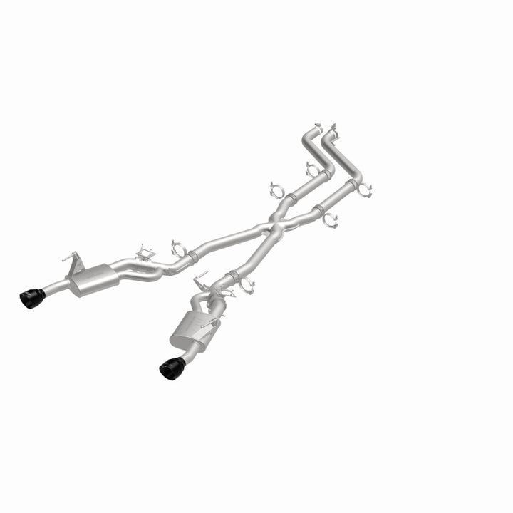 MagnaFlow SPEQ Series Cat-Back Exhaust - Dodge Charger 2026 3.0L Sixpack, 360 degree view