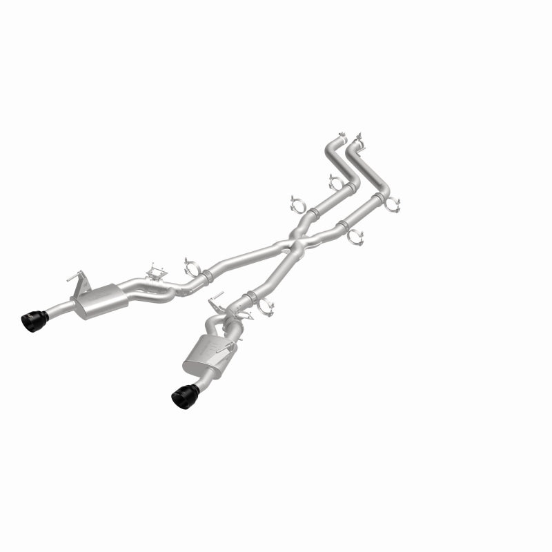 MagnaFlow SPEQ Series Cat-Back Exhaust - Dodge Charger 2026 3.0L Sixpack, 360 degree view