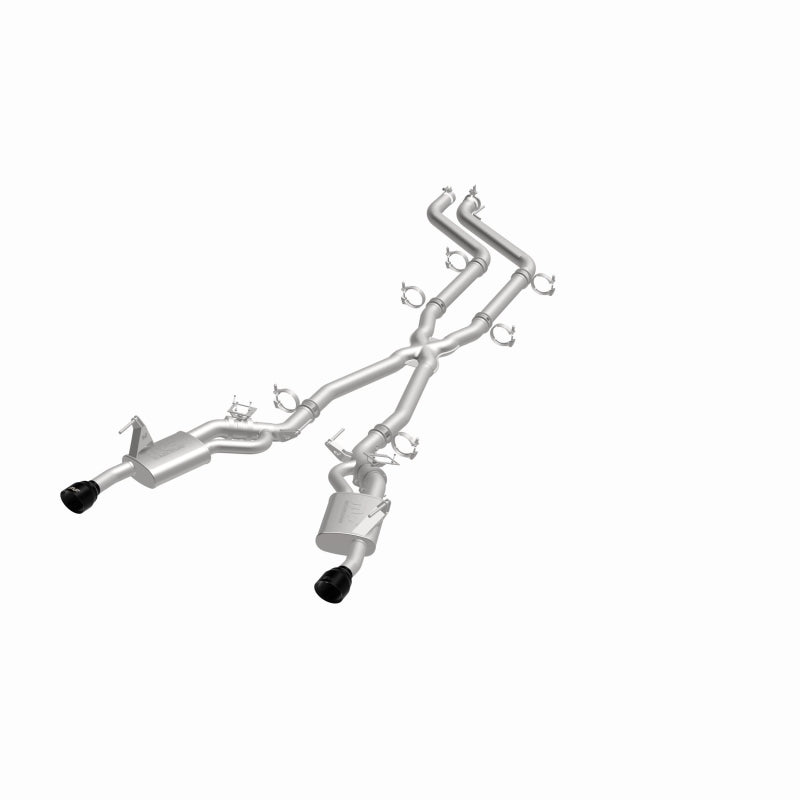 MagnaFlow SPEQ Series Cat-Back Exhaust - Dodge Charger 2026 3.0L Sixpack, 360 degree view