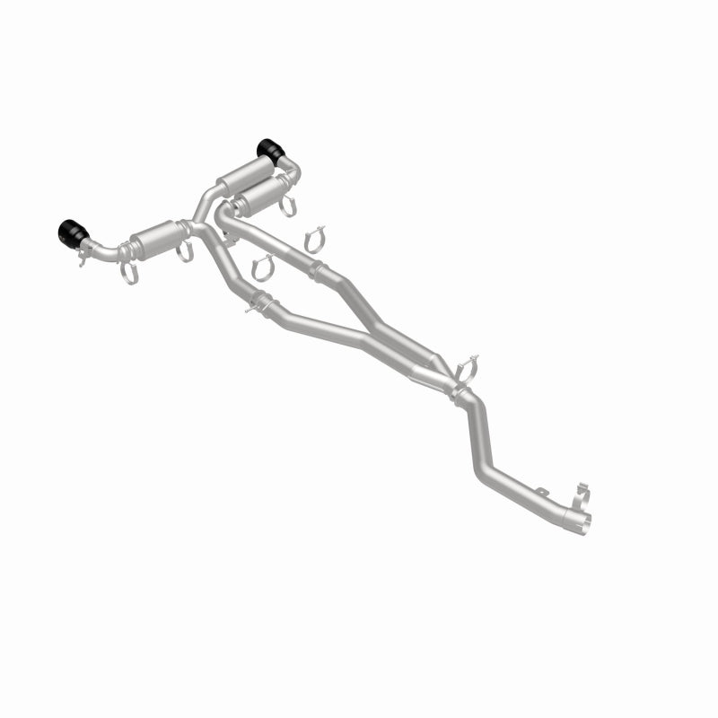 MagnaFlow SPEQ Series Cat-Back Exhaust - Toyota GR Supra 2020-2026 - Black Chrome Tips, view 12