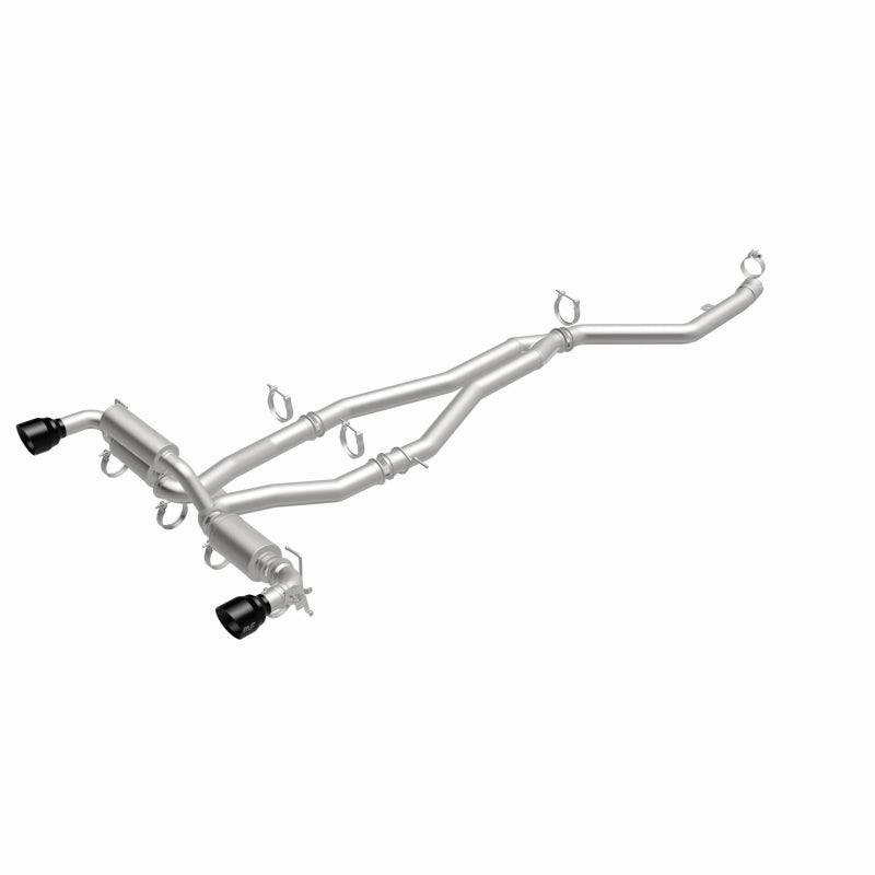 MagnaFlow SPEQ Series Cat-Back Exhaust - Toyota GR Supra 2020-2026 - Black Chrome Tips, view 3