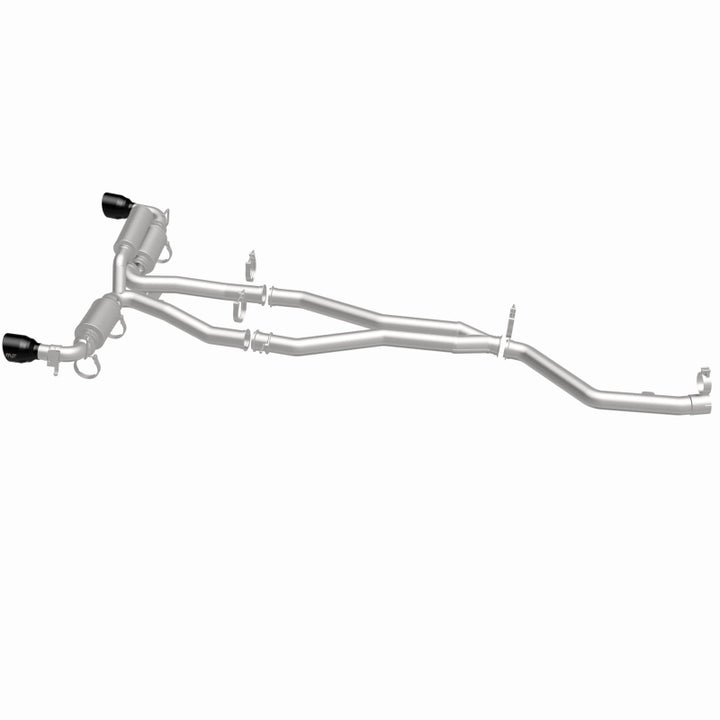 MagnaFlow SPEQ Series Cat-Back Exhaust - Toyota GR Supra 2020-2026 - Black Chrome Tips, view 5