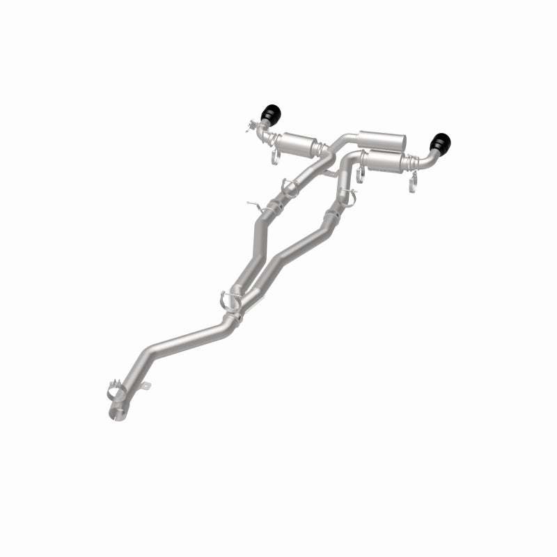 MagnaFlow SPEQ Series Cat-Back Exhaust - Toyota GR Supra 2020-2026 - Black Chrome Tips, view 6