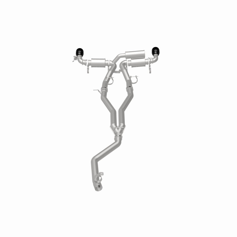 MagnaFlow SPEQ Series Cat-Back Exhaust - Toyota GR Supra 2020-2026 - Black Chrome Tips, view 7