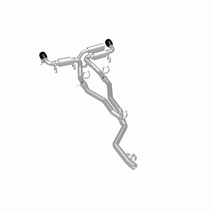 MagnaFlow SPEQ Series Cat-Back Exhaust - Toyota GR Supra 2020-2026 - Black Chrome Tips, view 8