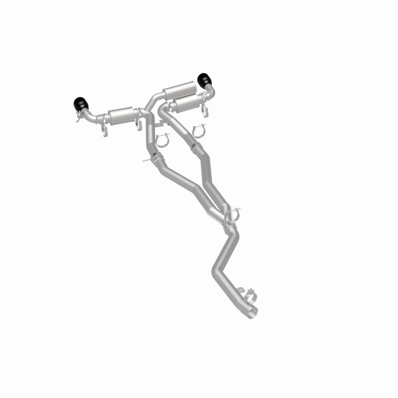 MagnaFlow SPEQ Series Cat-Back Exhaust - Toyota GR Supra 2020-2026 - Black Chrome Tips, view 8
