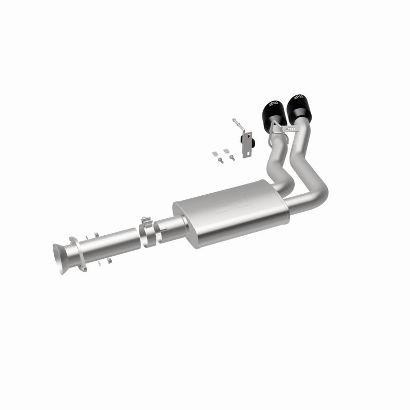 Magnaflow SPEQ Series Cat-Back Exhaust - Ford F-150 2021-2025, 360 degree view
