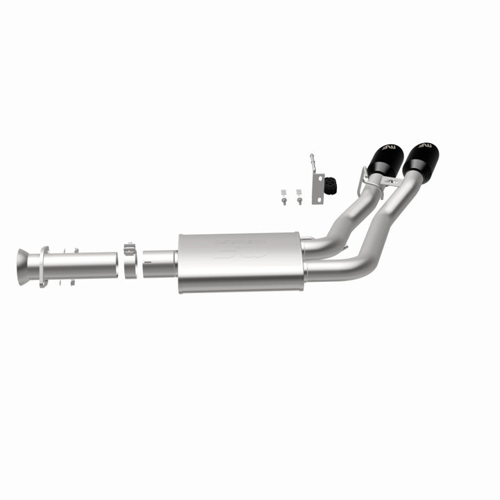 Magnaflow SPEQ Series Cat-Back Exhaust - Ford F-150 2021-2025, 360 degree view