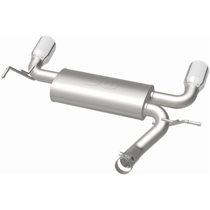 MagnaFlow Street Series Axle-Back Exhaust - Jeep Wrangler JK 3.6L 3.8L 2007-2018 - Dual Split Polished 4in Tips, view 11