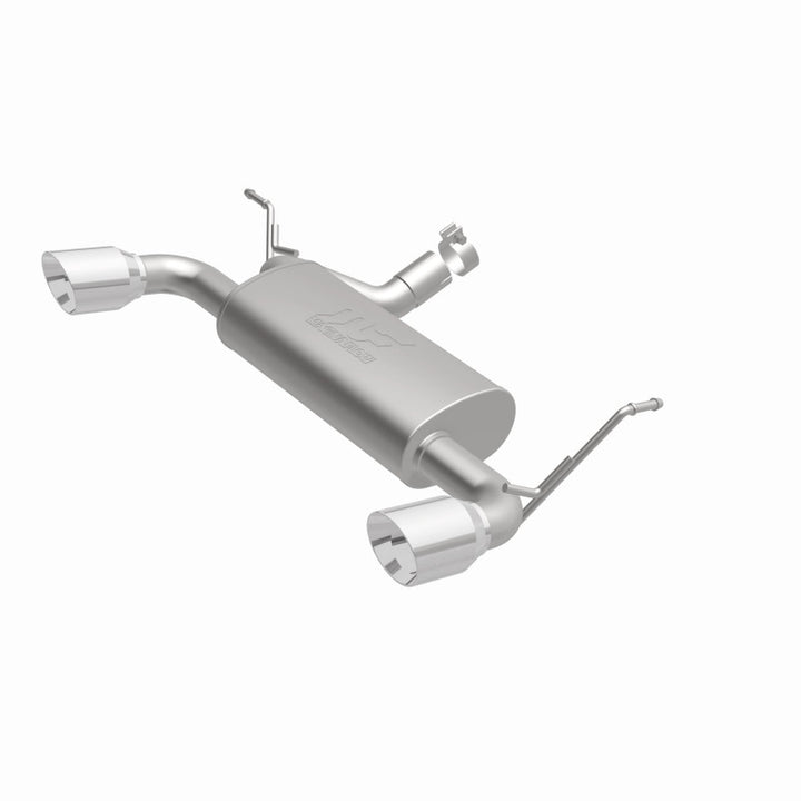 MagnaFlow Street Series Axle-Back Exhaust - Jeep Wrangler JK 3.6L 3.8L 2007-2018 - Dual Split Polished 4in Tips, view 13