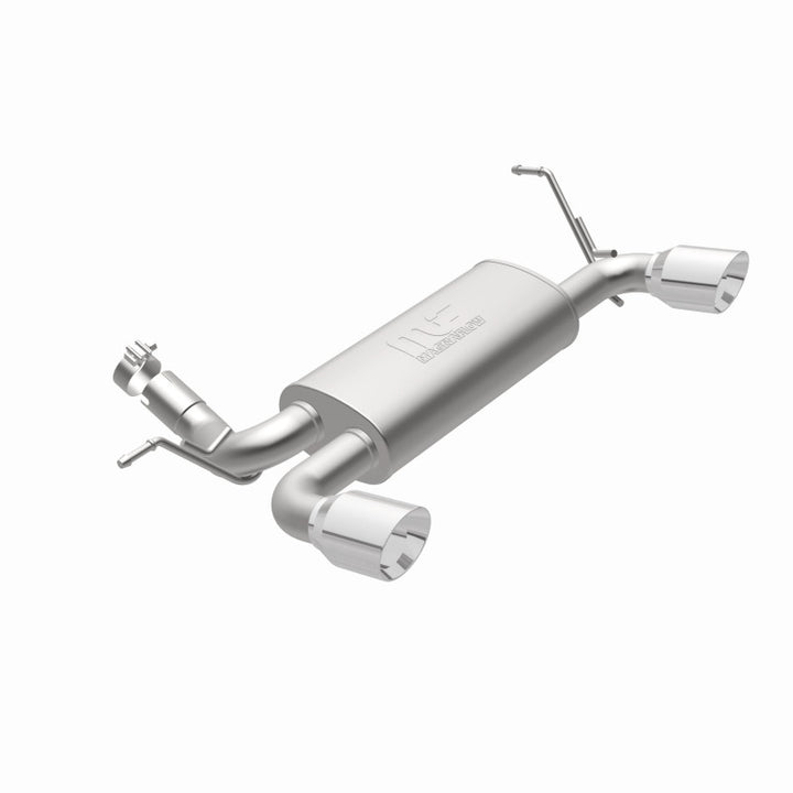 MagnaFlow Street Series Axle-Back Exhaust - Jeep Wrangler JK 3.6L 3.8L 2007-2018 - Dual Split Polished 4in Tips, view 17