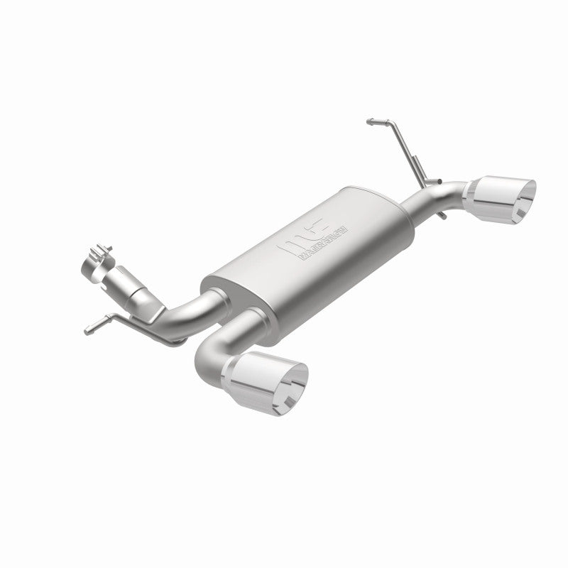 MagnaFlow Street Series Axle-Back Exhaust - Jeep Wrangler JK 3.6L 3.8L 2007-2018 - Dual Split Polished 4in Tips, view 17