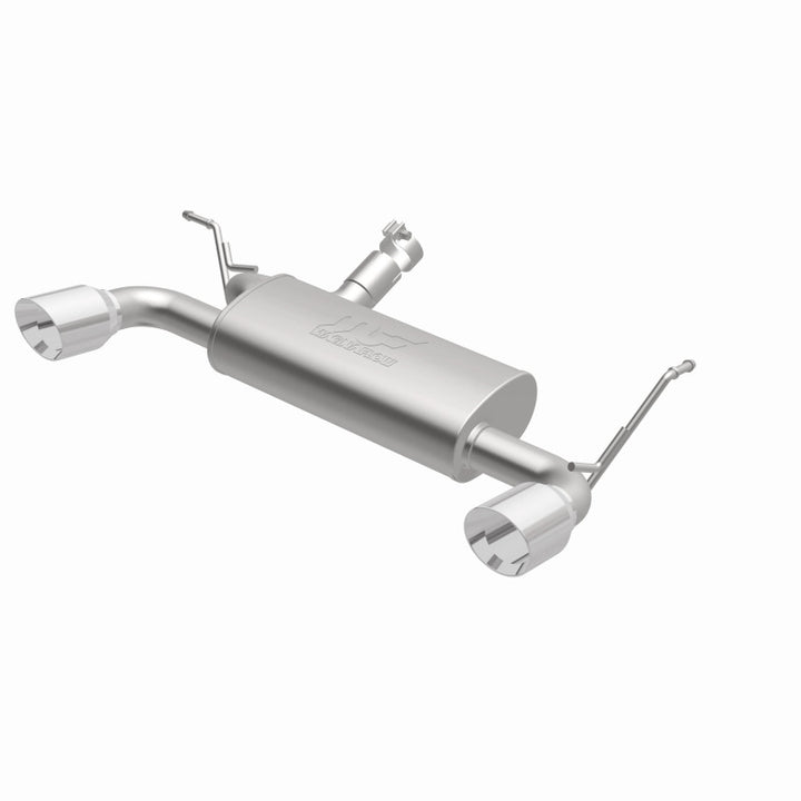 MagnaFlow Street Series Axle-Back Exhaust - Jeep Wrangler JK 3.6L 3.8L 2007-2018 - Dual Split Polished 4in Tips, view 25