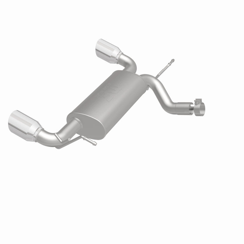 MagnaFlow Street Series Axle-Back Exhaust - Jeep Wrangler JK 3.6L 3.8L 2007-2018 - Dual Split Polished 4in Tips, view 27