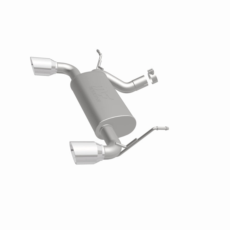 MagnaFlow Street Series Axle-Back Exhaust - Jeep Wrangler JK 3.6L 3.8L 2007-2018 - Dual Split Polished 4in Tips, view 32
