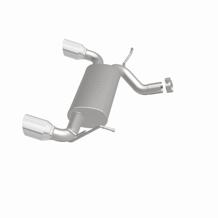 MagnaFlow Street Series Axle-Back Exhaust - Jeep Wrangler JK 3.6L 3.8L 2007-2018 - Dual Split Polished 4in Tips, view 34