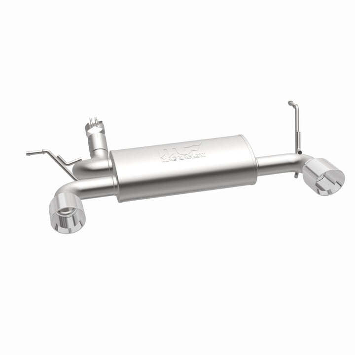 MagnaFlow Street Series Axle-Back Exhaust - Jeep Wrangler JK 3.6L 3.8L 2007-2018 - Dual Split Polished 4in Tips, view 37
