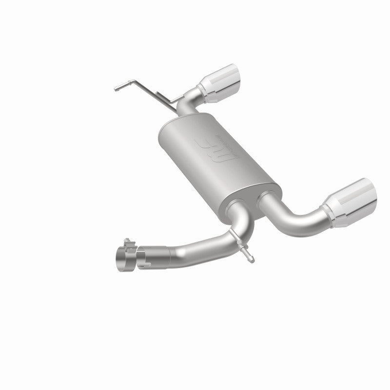 MagnaFlow Street Series Axle-Back Exhaust - Jeep Wrangler JK 3.6L 3.8L 2007-2018 - Dual Split Polished 4in Tips, view 41