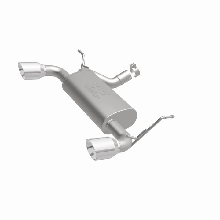 MagnaFlow Street Series Axle-Back Exhaust - Jeep Wrangler JK 3.6L 3.8L 2007-2018 - Dual Split Polished 4in Tips, view 42