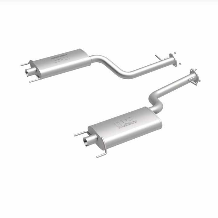 MagnaFlow Street Series Axle-Back Exhaust - Lexus LS460 4.6L V8 2012-2017 - Uses Factory Tips, 360 degree view