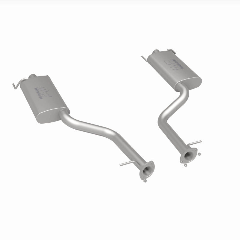 MagnaFlow Street Series Axle-Back Exhaust - Lexus LS460 4.6L V8 2012-2017 - Uses Factory Tips, 360 degree view