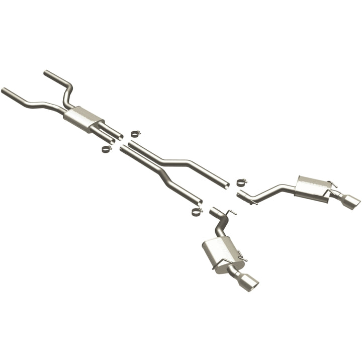 MagnaFlow Street Series Cat-Back Exhaust - Chevrolet Camaro SS 6.2L V8 2010-2013 - 2.5in