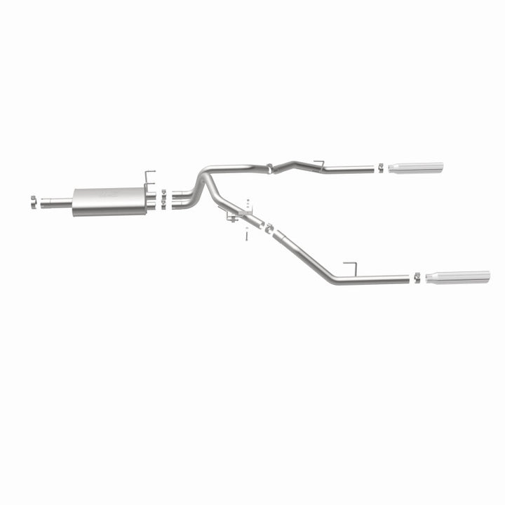 MagnaFlow Street Series Cat-Back Exhaust - Dodge Ram 1500 / Ram 1500 2009-2018 Polished Tips, view 23