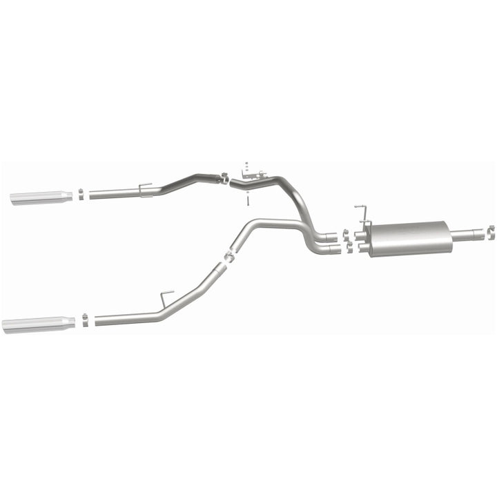 MagnaFlow Street Series Cat-Back Exhaust - Dodge Ram 1500 / Ram 1500 2009-2018 Polished Tips, view 43