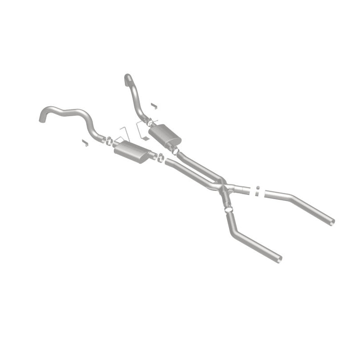 MagnaFlow Street Series Cat-Back Exhaust - Chevrolet Camaro / Pontiac Firebird 1967-1969, view 12