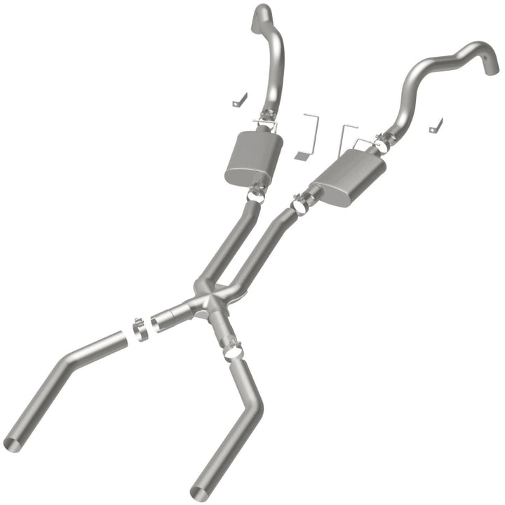 MagnaFlow Street Series Cat-Back Exhaust - Chevrolet Camaro / Pontiac Firebird 1967-1969, view 33