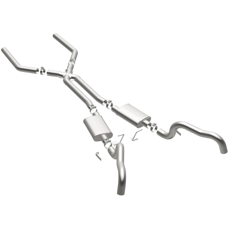 MagnaFlow Street Series Cat-Back Exhaust - Chevrolet Camaro / Pontiac Firebird 1967-1969, view 39