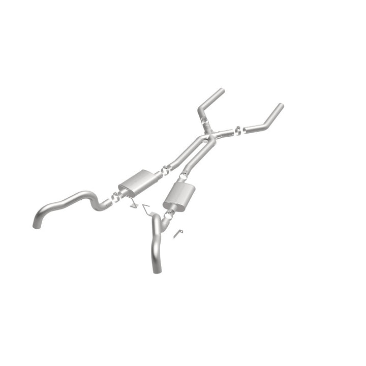 MagnaFlow Street Series Cat-Back Exhaust - Chevrolet Camaro / Pontiac Firebird 1967-1969, view 6