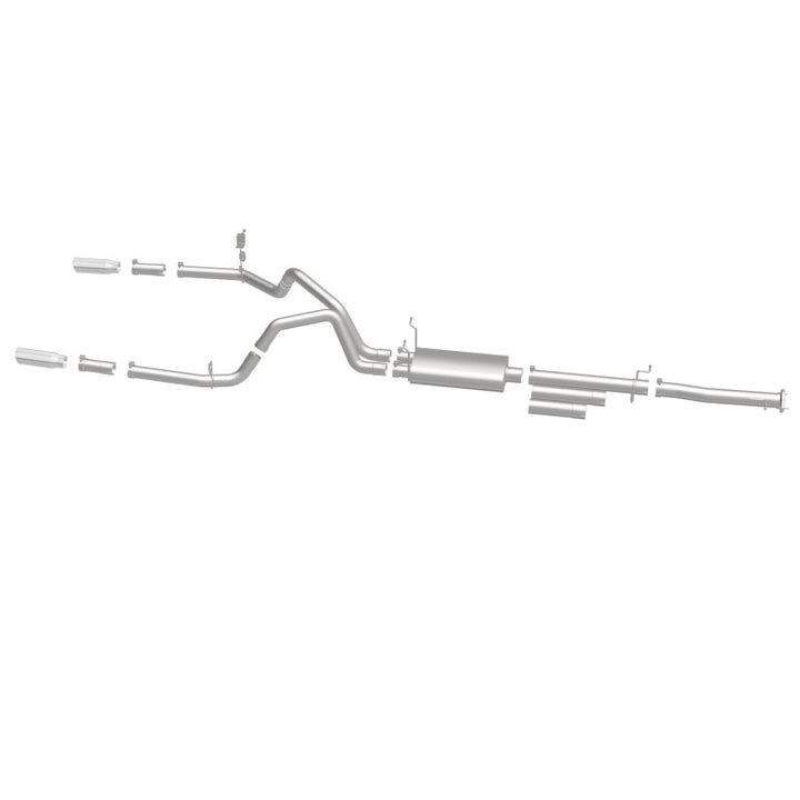 MagnaFlow Street Series Cat-Back Exhaust - Chevrolet Silverado 2500 HD / GMC Sierra 2500 HD 2011-2019 6.0L Dual Split Rear Exit, view 31