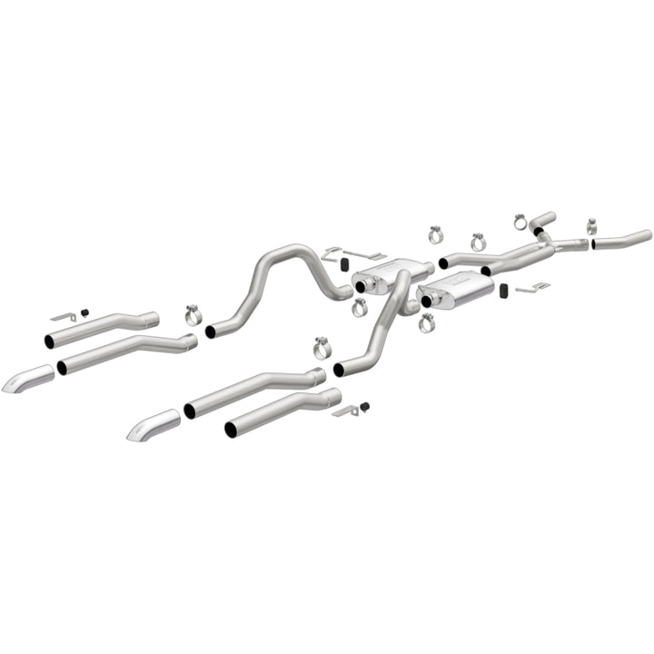 MagnaFlow Street Series Cat-Back Exhaust - Dodge Charger / Plymouth Road Runner 1966-1978