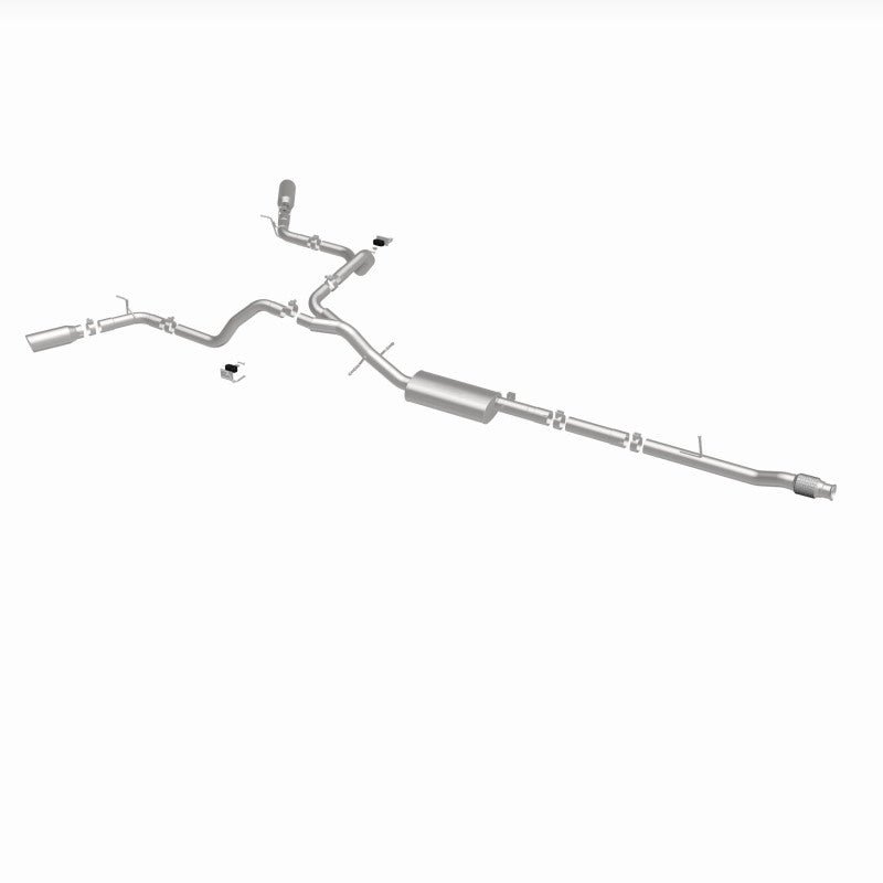 MagnaFlow Street Series Cat-Back Exhaust - Chevrolet Silverado 1500 / GMC Sierra 1500 2019-2026 - Dual Split Exit, Polished Tips, view 14