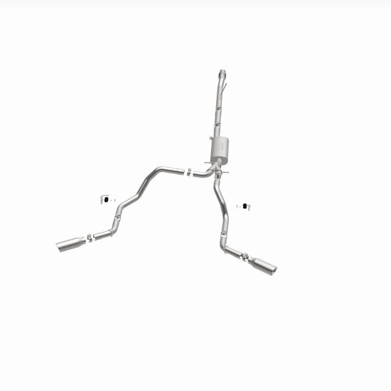 MagnaFlow Street Series Cat-Back Exhaust - Chevrolet Silverado 1500 / GMC Sierra 1500 2019-2026 - Dual Split Exit, Polished Tips, view 27