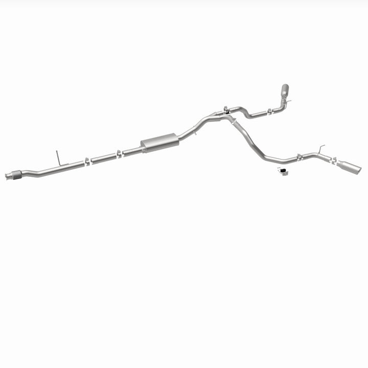 MagnaFlow Street Series Cat-Back Exhaust - Chevrolet Silverado 1500 / GMC Sierra 1500 2019-2026 - Dual Split Exit, Polished Tips, view 29